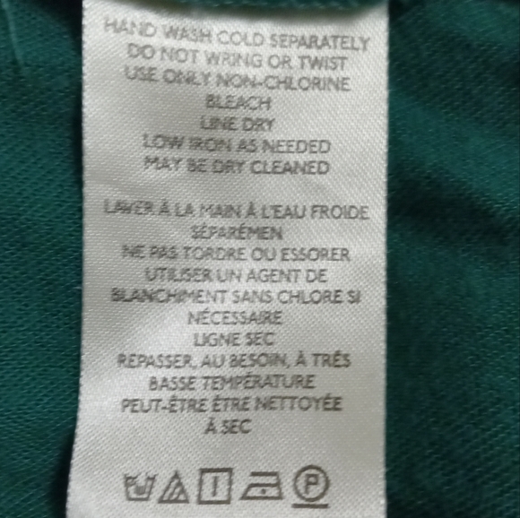 FREE PEOPLE green print open back flounce mini dress. XL - Picture 12 of 13